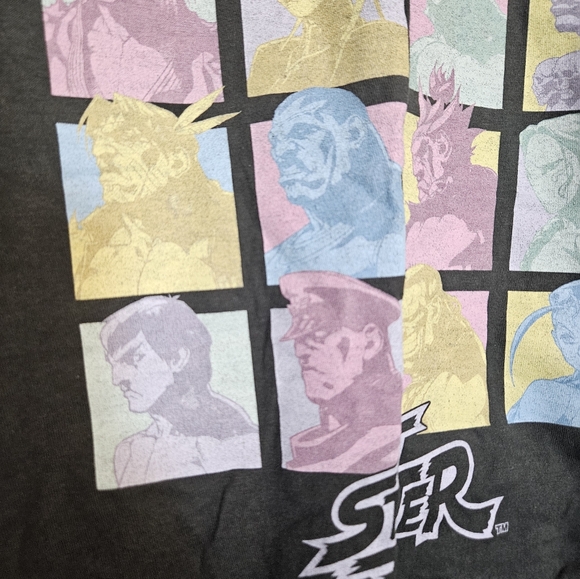 Street Fighter Select Your Player Vintage Shirt - Picture 9 of 16